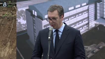 Postavljen Kamen Temeljac Za Bolnicu Dedinje 2 Vucic Najavio